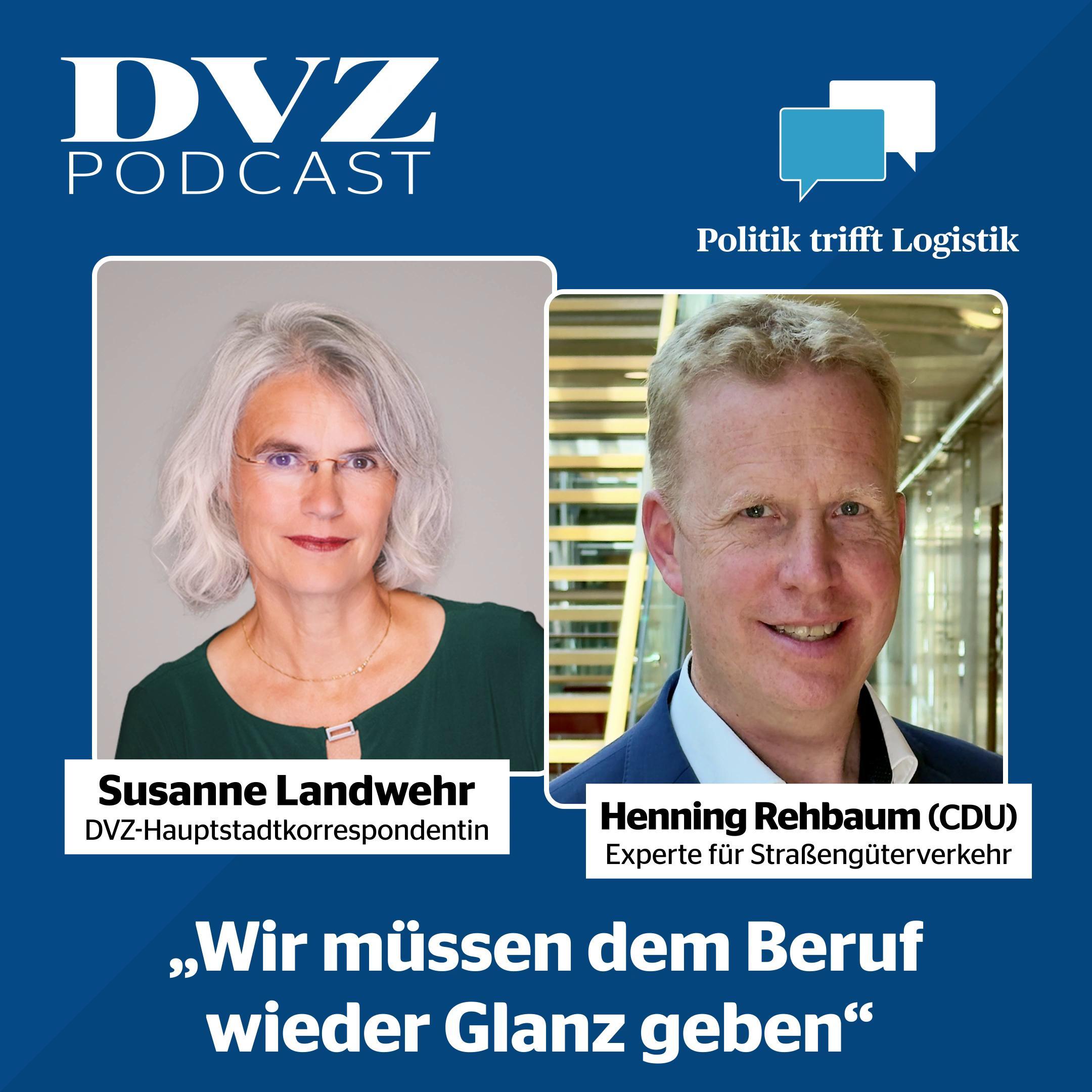 Politik-Podcast: Henning Rehbaum (CDU) kämpft gegen den Lkw-Fahrermangel episode artwork