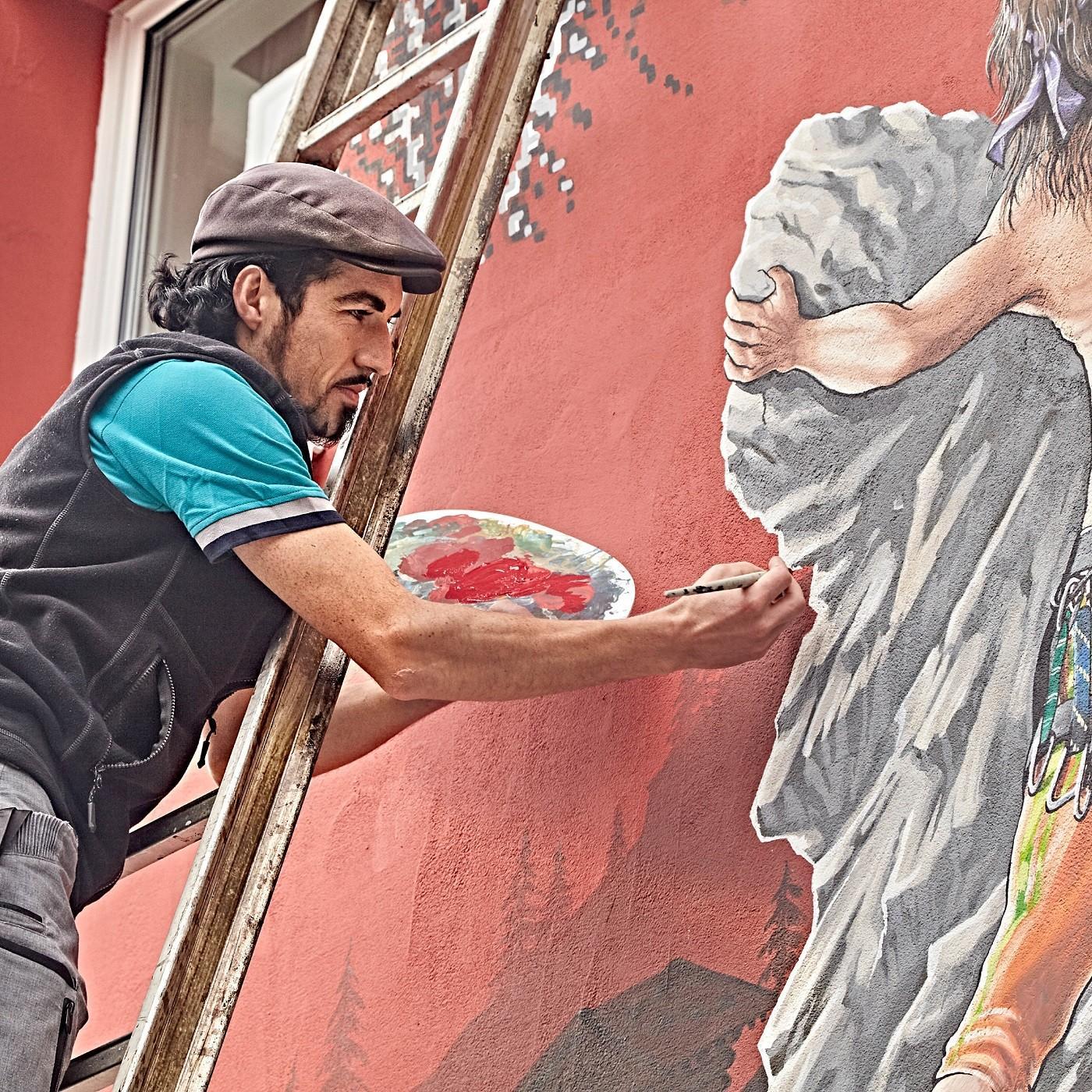 Bernhard Rieger: Ein Künstler über Lüftlmalerei und Pop Art