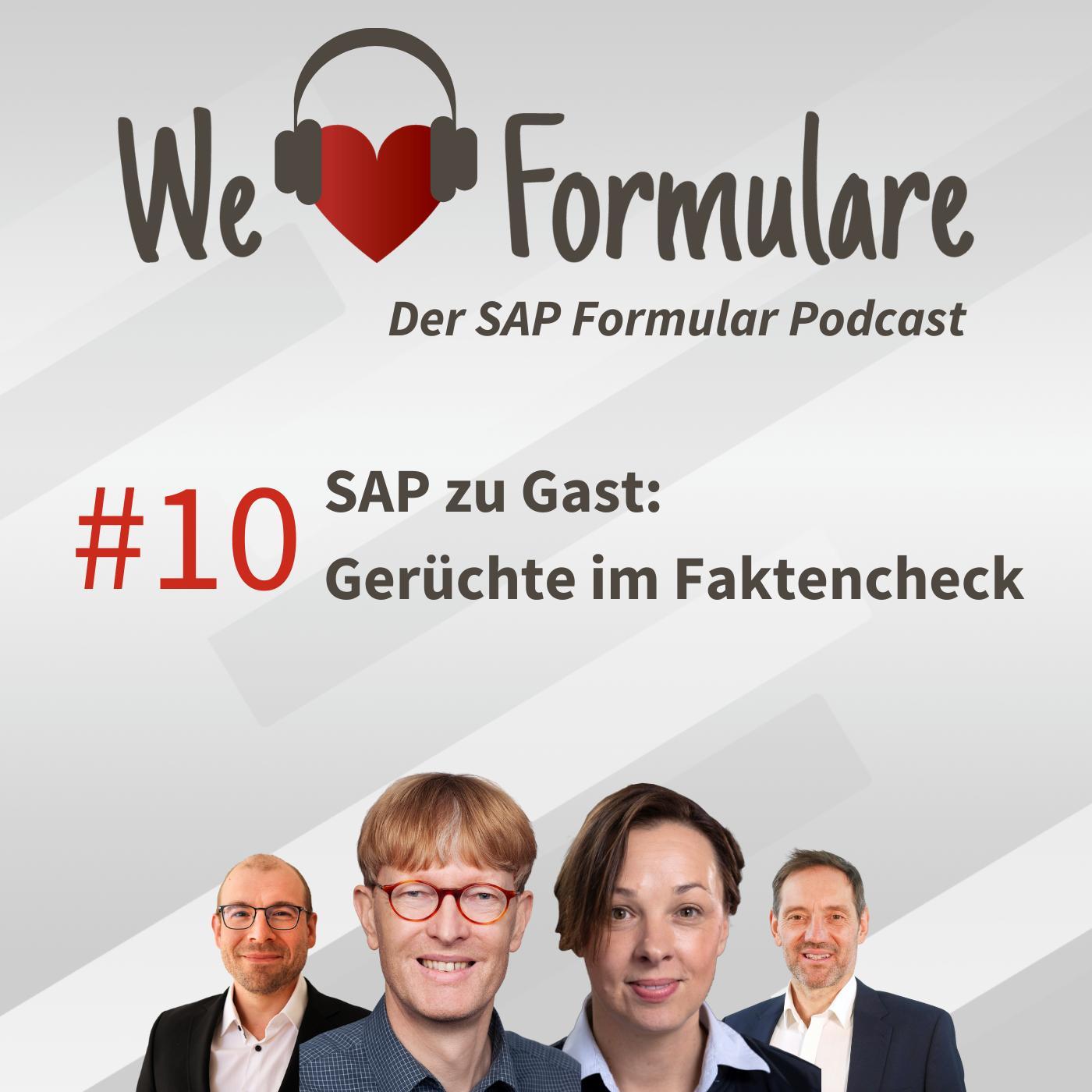 #10 - SAP zu Gast: Gerüchte im Faktencheck #10 - SAP zu Gast: Gerüchte im Faktencheck
