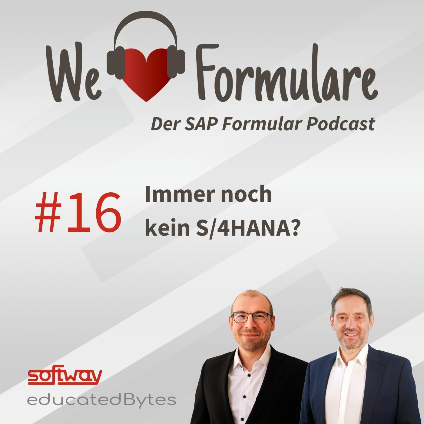 #16 - Immer noch kein S/4HANA? #16 - Immer noch kein S/4HANA?