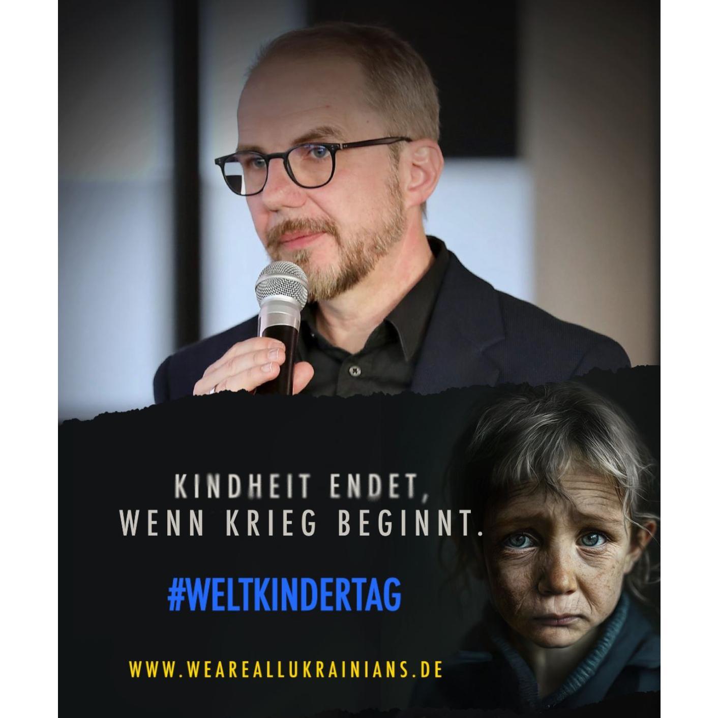 „Kindheit endet, wenn Krieg beginnt.“ „Kindheit endet, wenn Krieg beginnt.“