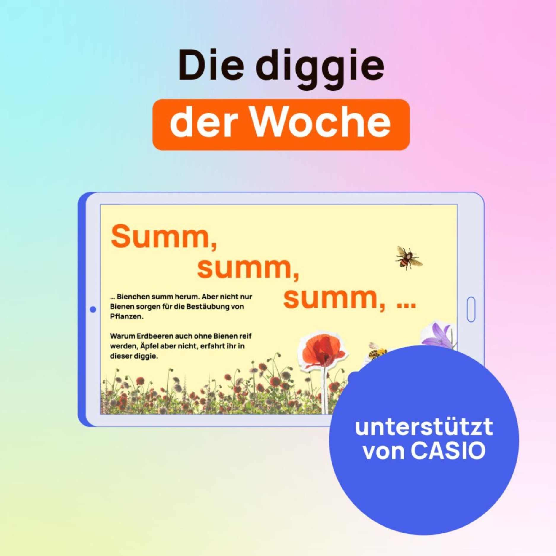 Die diggie der Woche: Summ, summ, summ