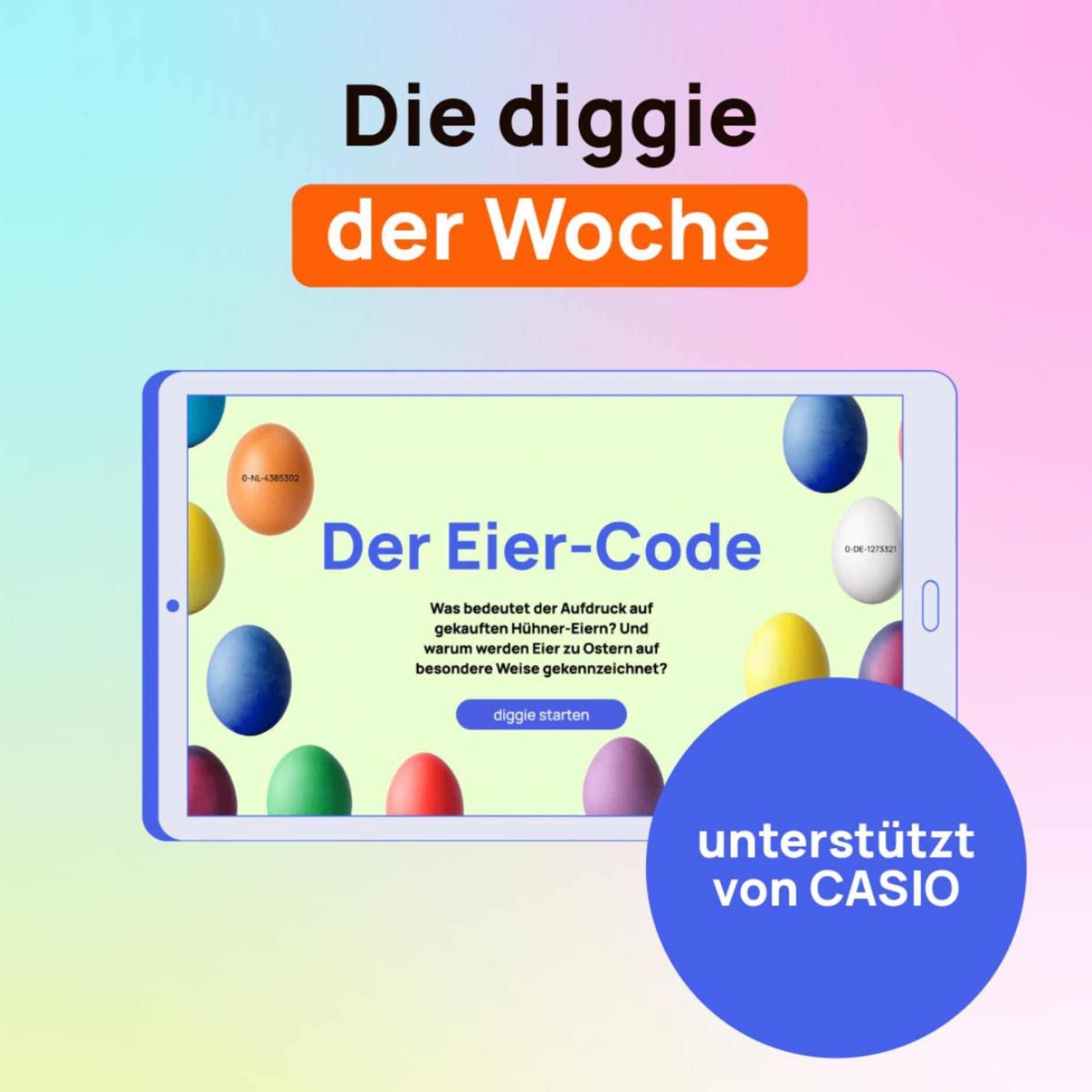 Die diggie der Woche: Der (Oster-)Eier Code