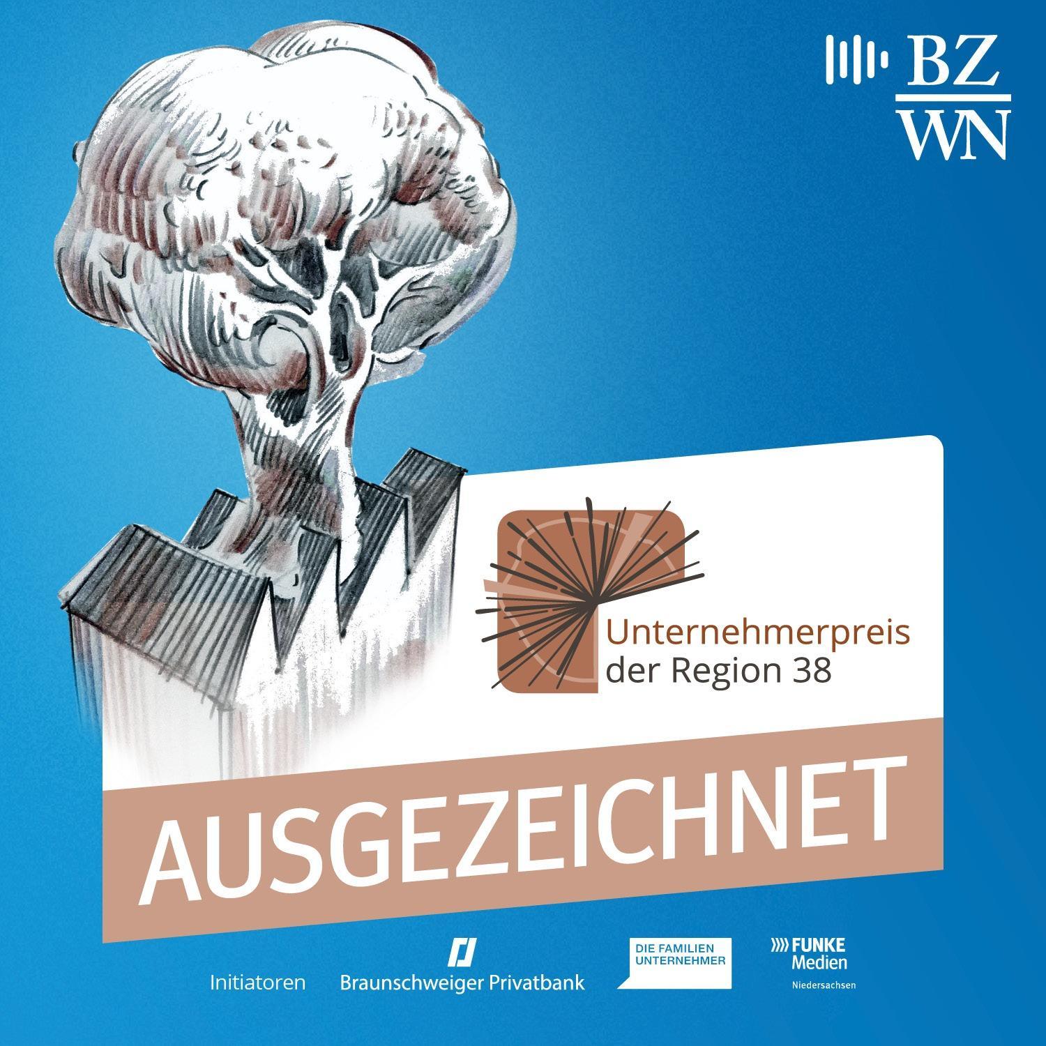 AUSGEZEICHNET - Unternehmerpreis der Region38