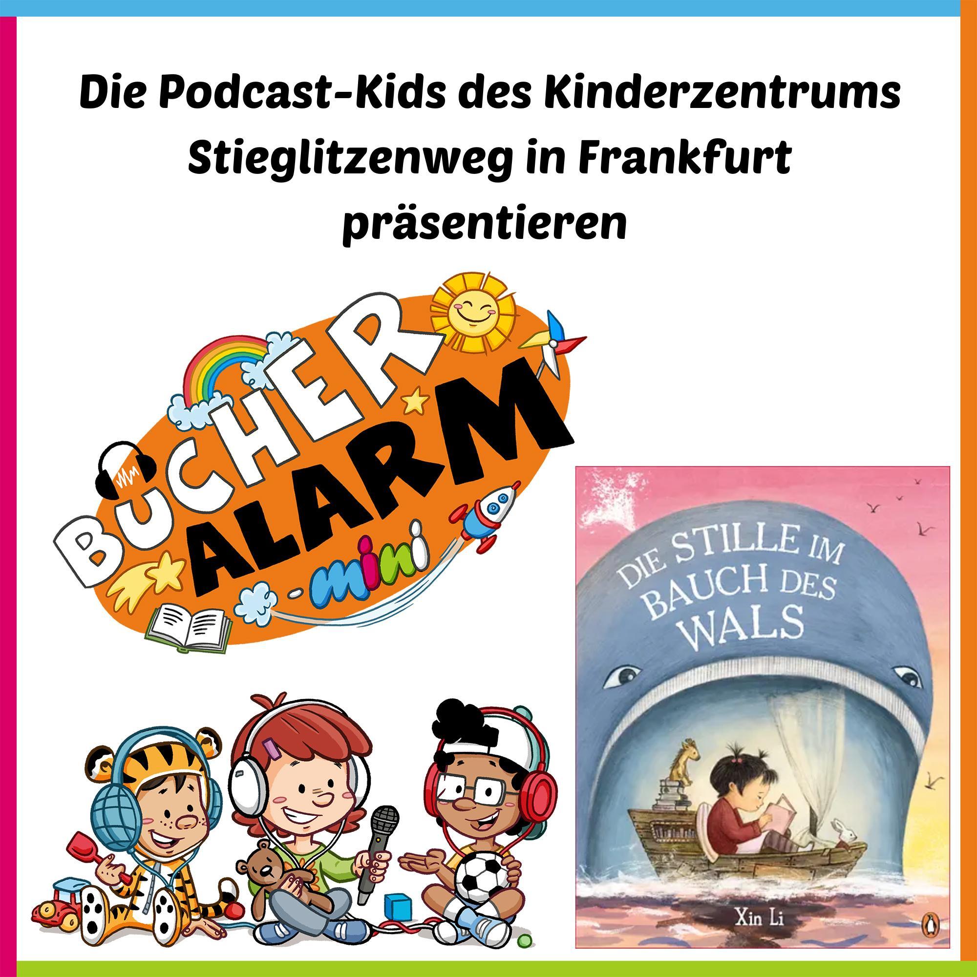 „Die Stille im Bauch des Wals" 🐳🤫📖 aus dem Kinderzentrum Stieglitzenweg in Frankfurt