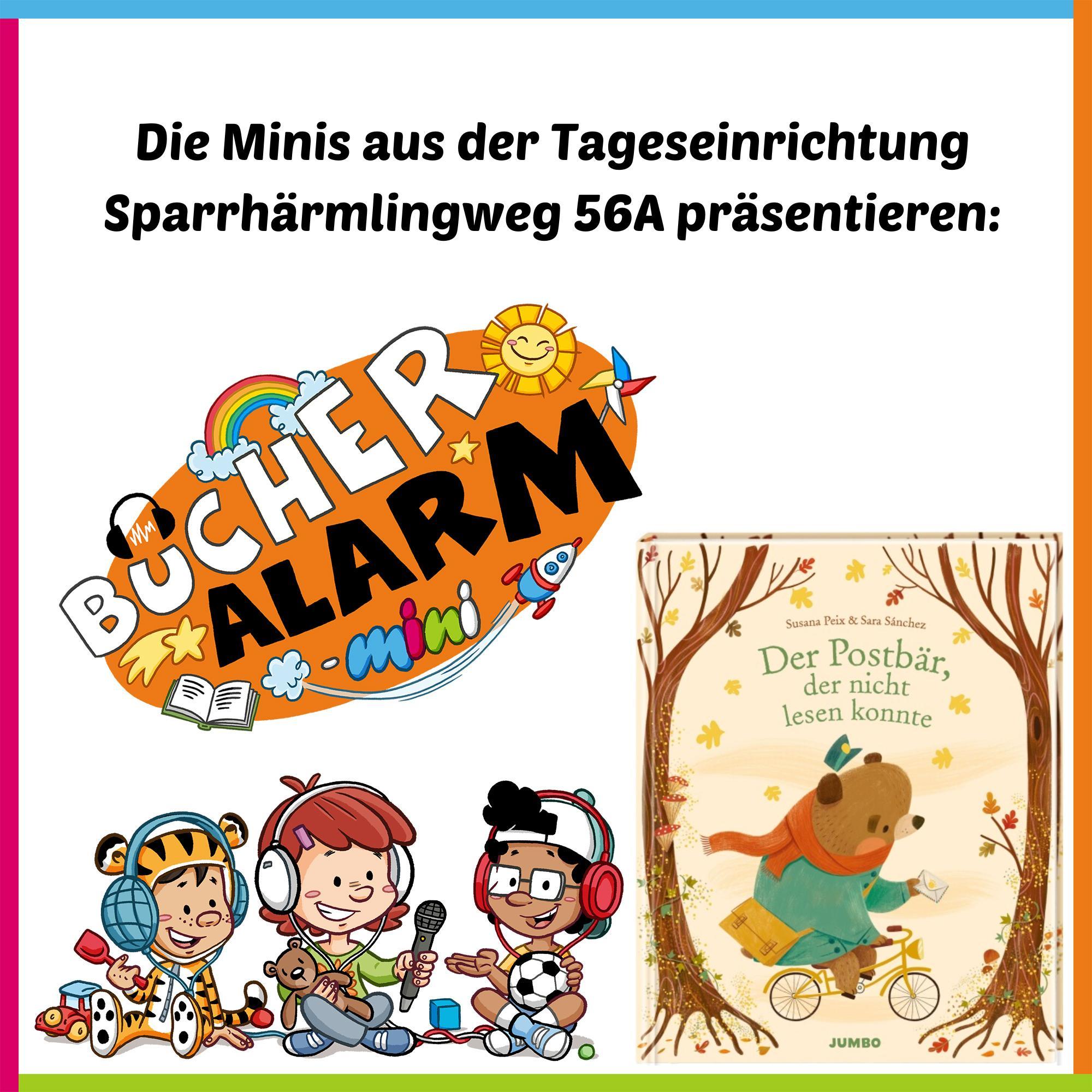„Der Postbär, der nicht lesen konnte" 🐻💼🔤 aus der Tageseinrichtung Sparrhärmlingweg 56A