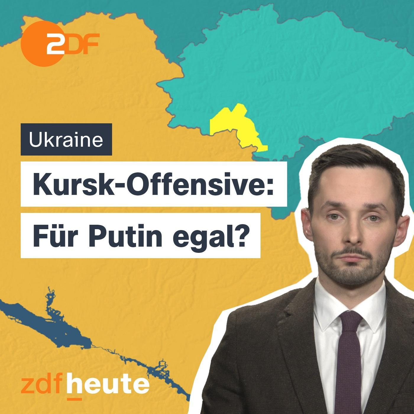 Ukrainischer Vormarsch: Ist Putin die Kursk-Offensive egal?