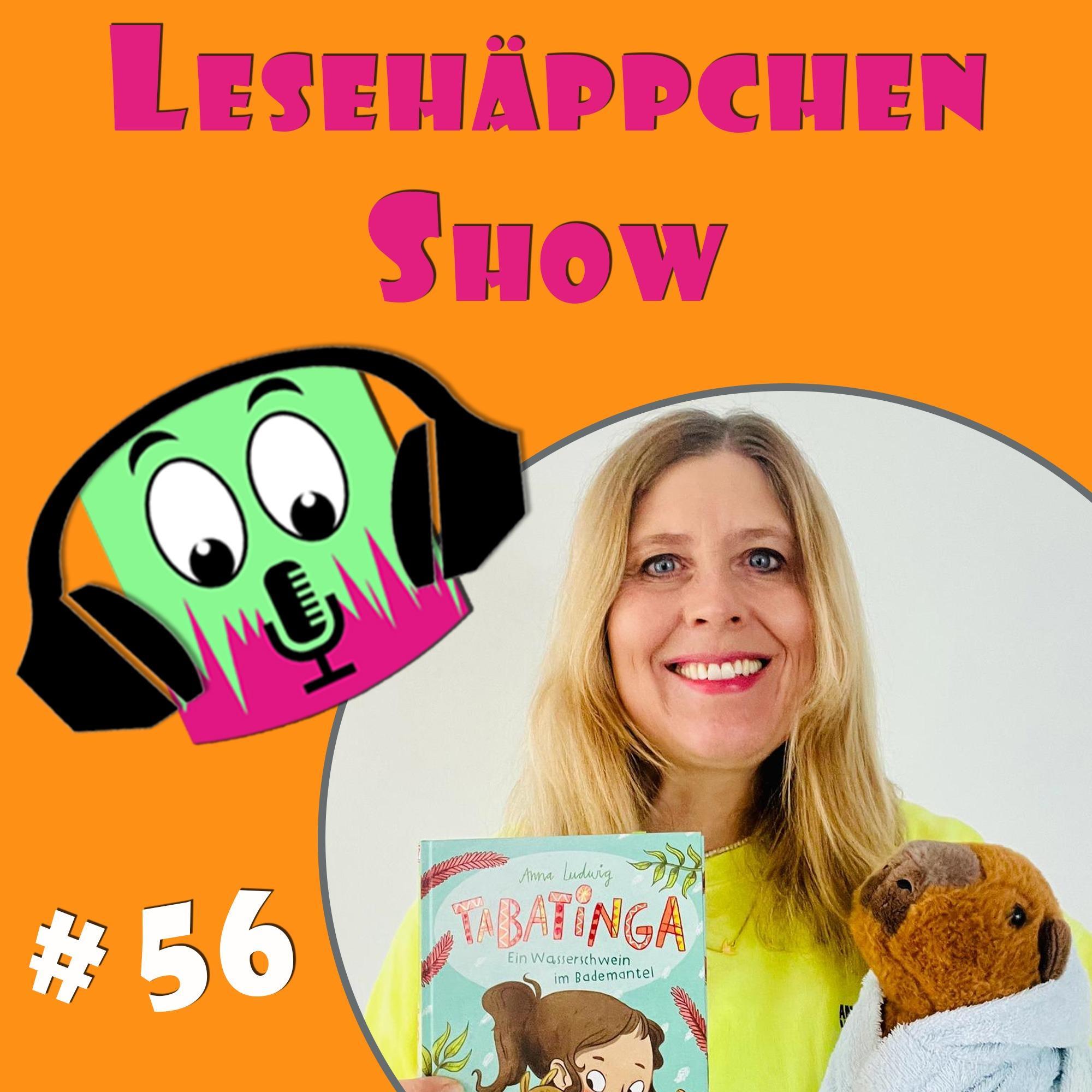 LESEHÄPPCHEN #56: 📖“TABATINGA - Ein Wasserschwein im Bademantel” live von der Leipziger Buchmesse