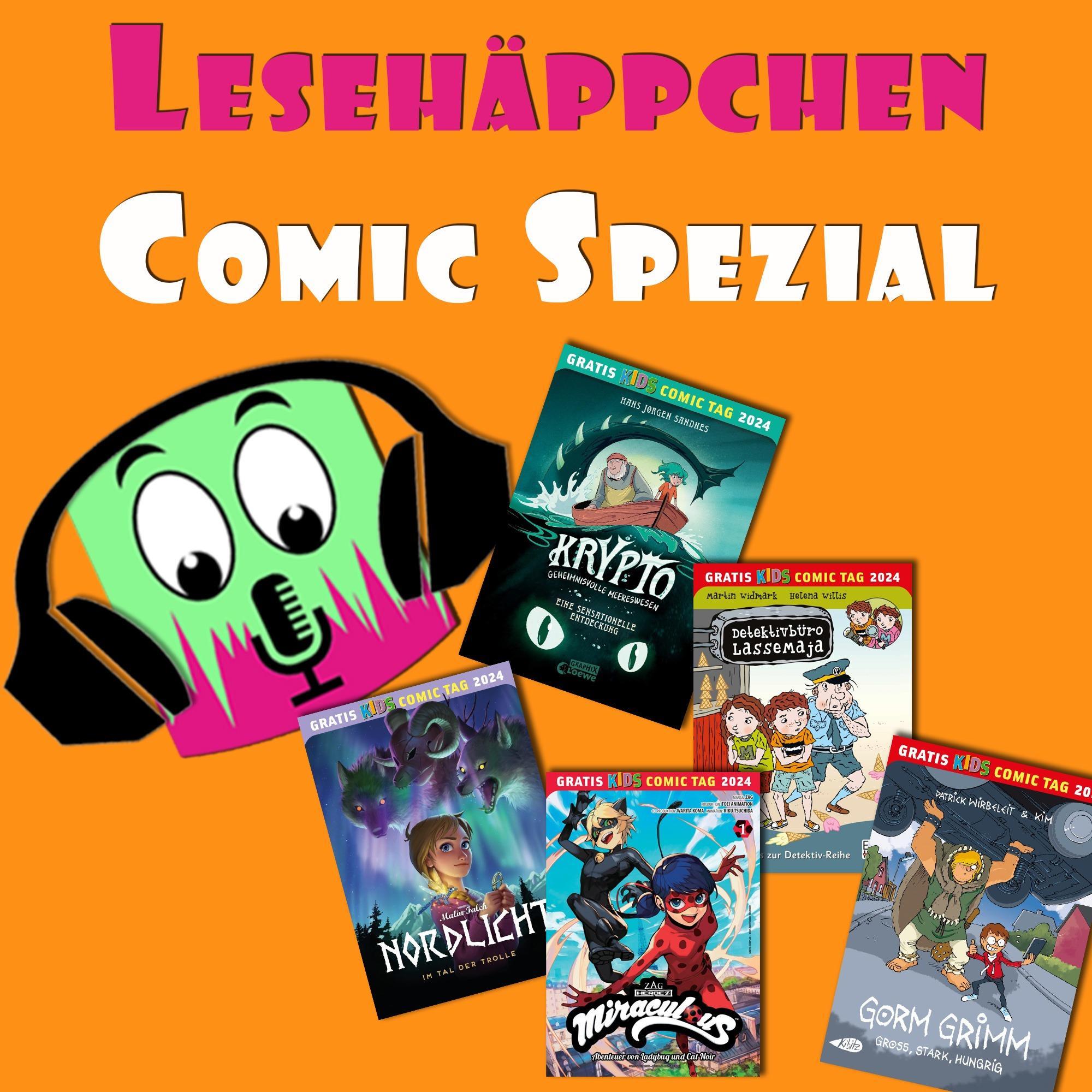 LESEHÄPPCHEN * COMIC-Spezial zum Gratis Kids Comic Tag am 11. Mai