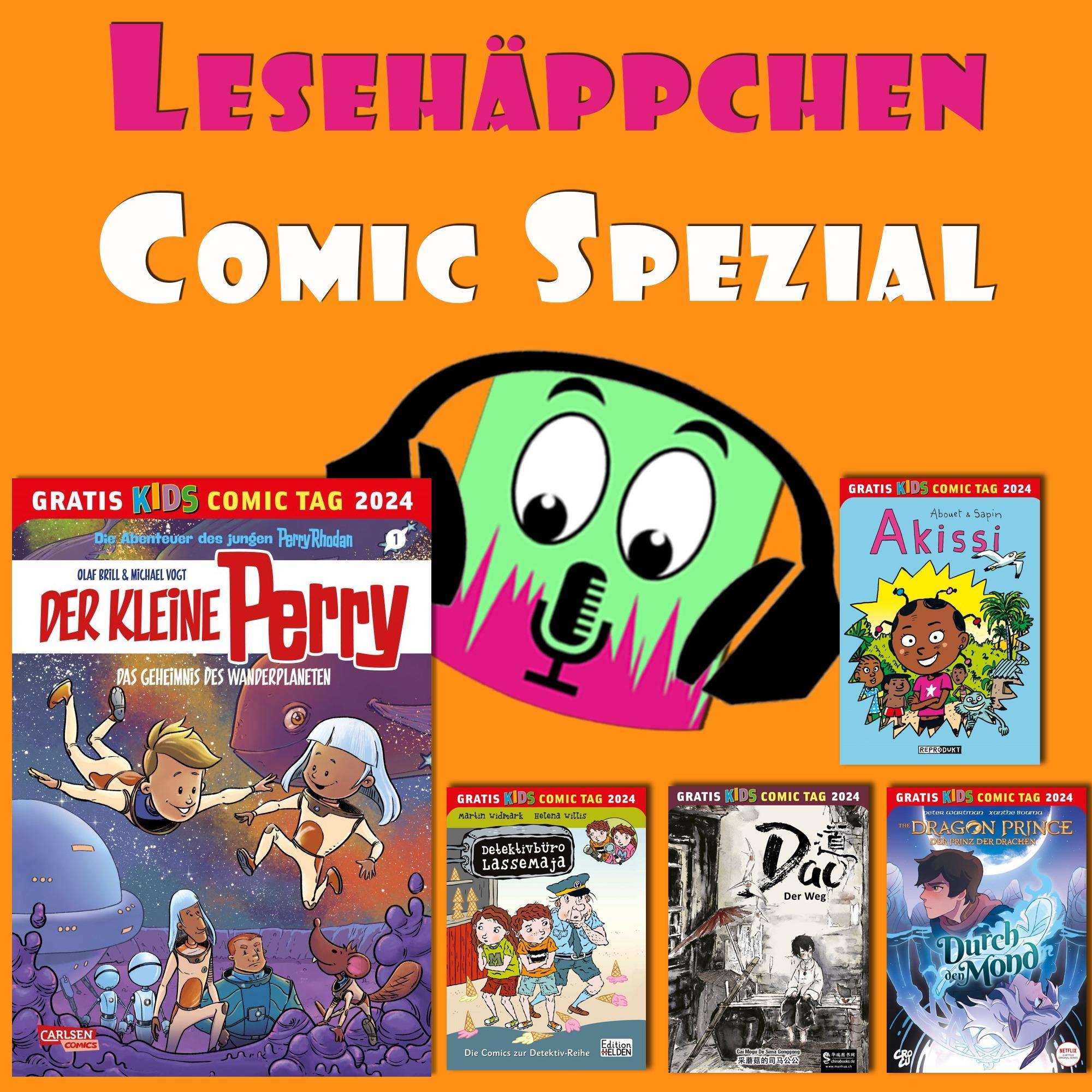 LESEHÄPPCHEN * COMIC-Spezial zum Gratis Kids Comic Tag am 11. Mai