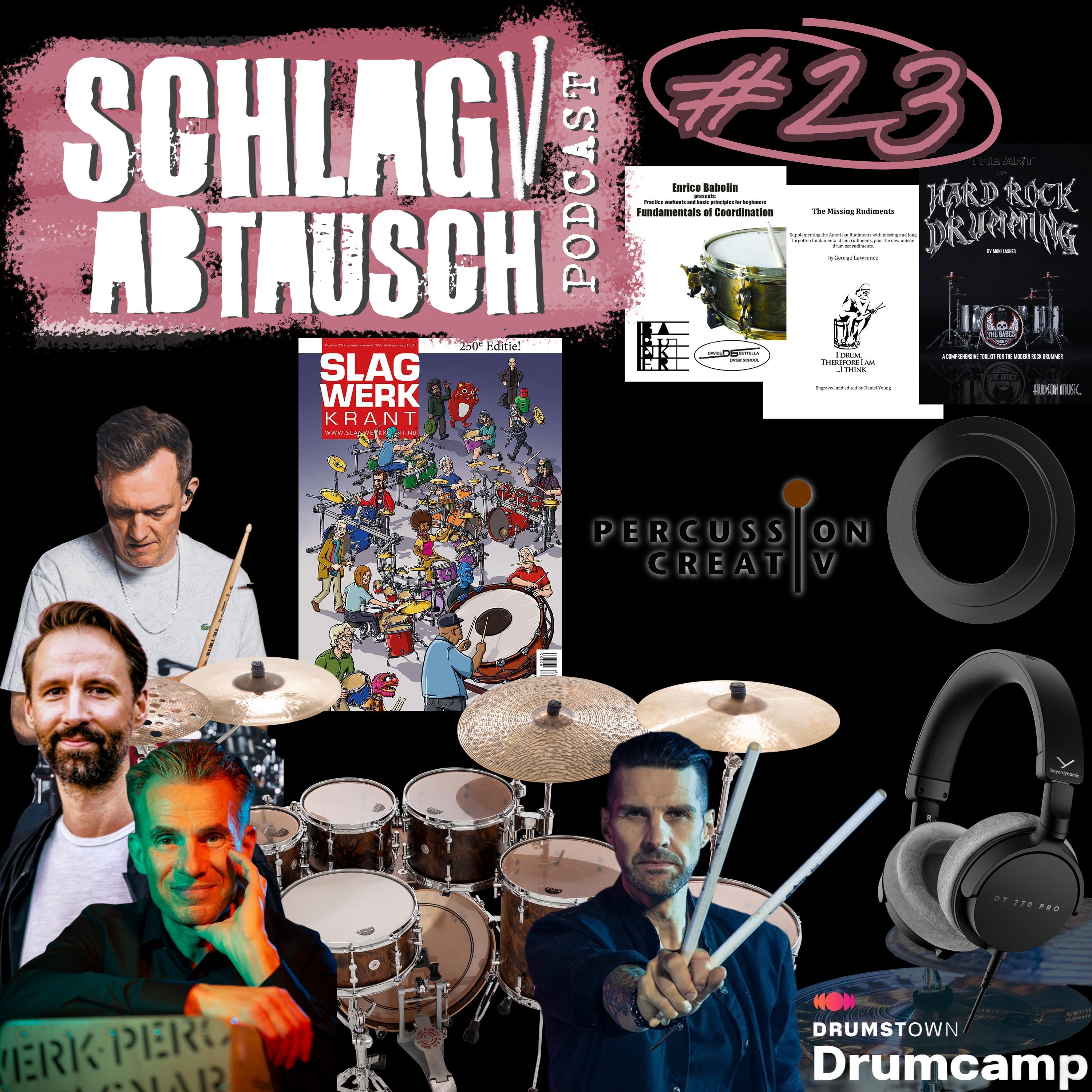 Schlagabtausch Ticker #23 2025 - Was sich in der Schlagzeugwelt gerade tut