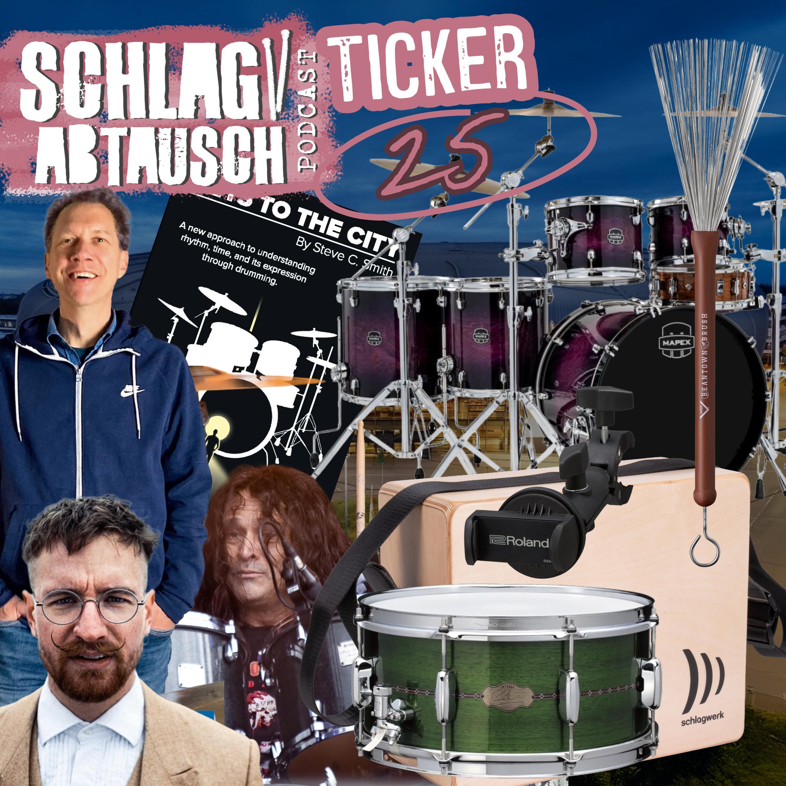 Schlagabtausch Ticker #25 2025 - Advents Update der Drumszene: Workshops, Gear & mehr episode artwork