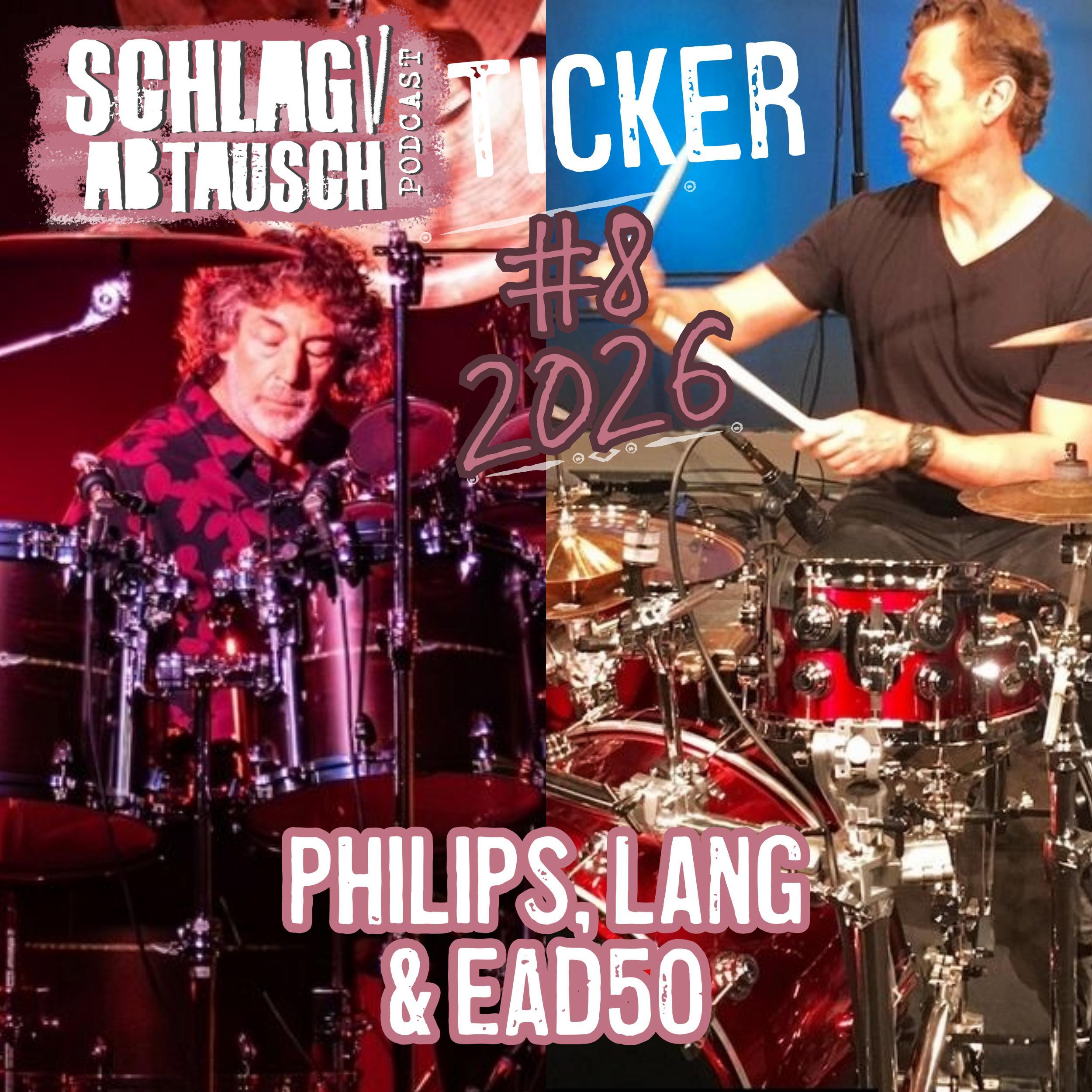 Schlagabtausch Ticker #8 2026 - Simon Phillips, Thomas Lang & das neue Yamaha EAD50 episode artwork