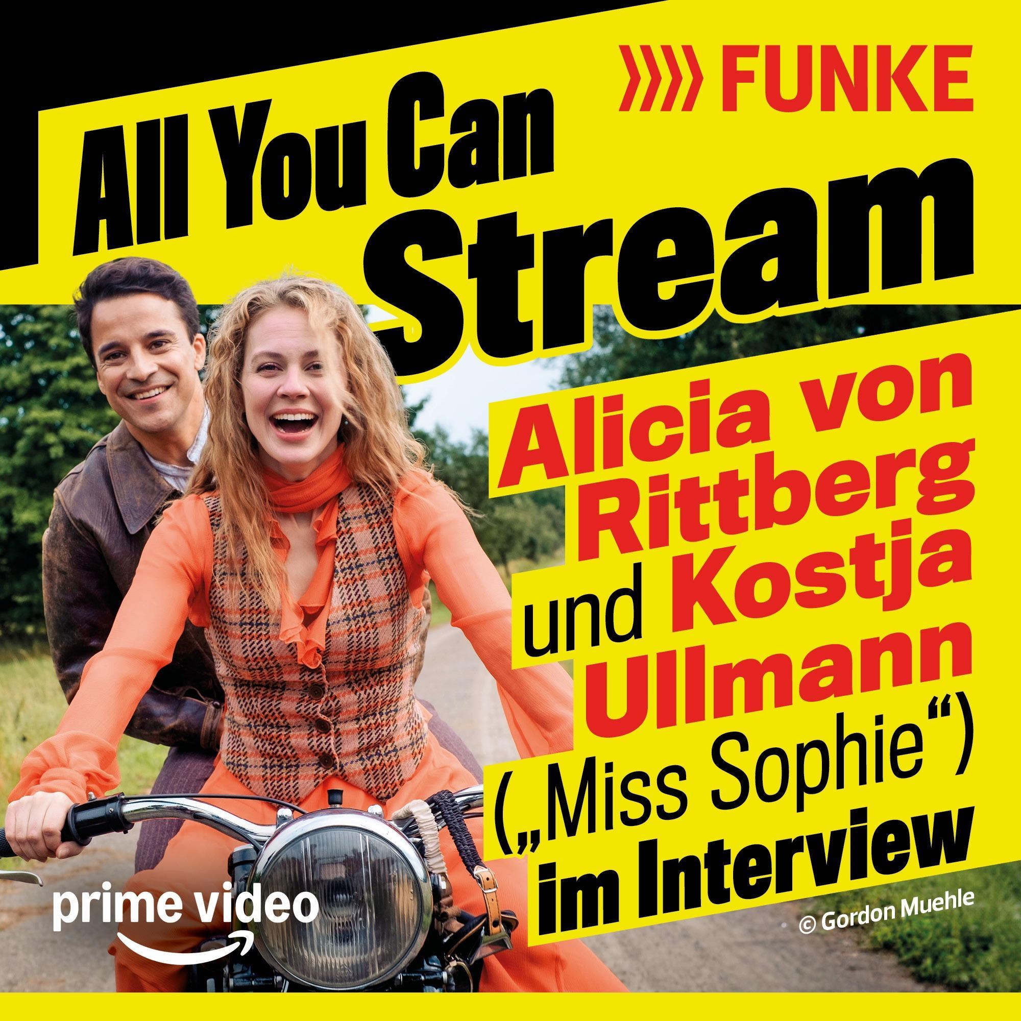 "Schwarzes Gold", "Amadeus". PLUS: Alicia von Rittberg & Kostja Ullmann über "Miss Sophie" episode artwork