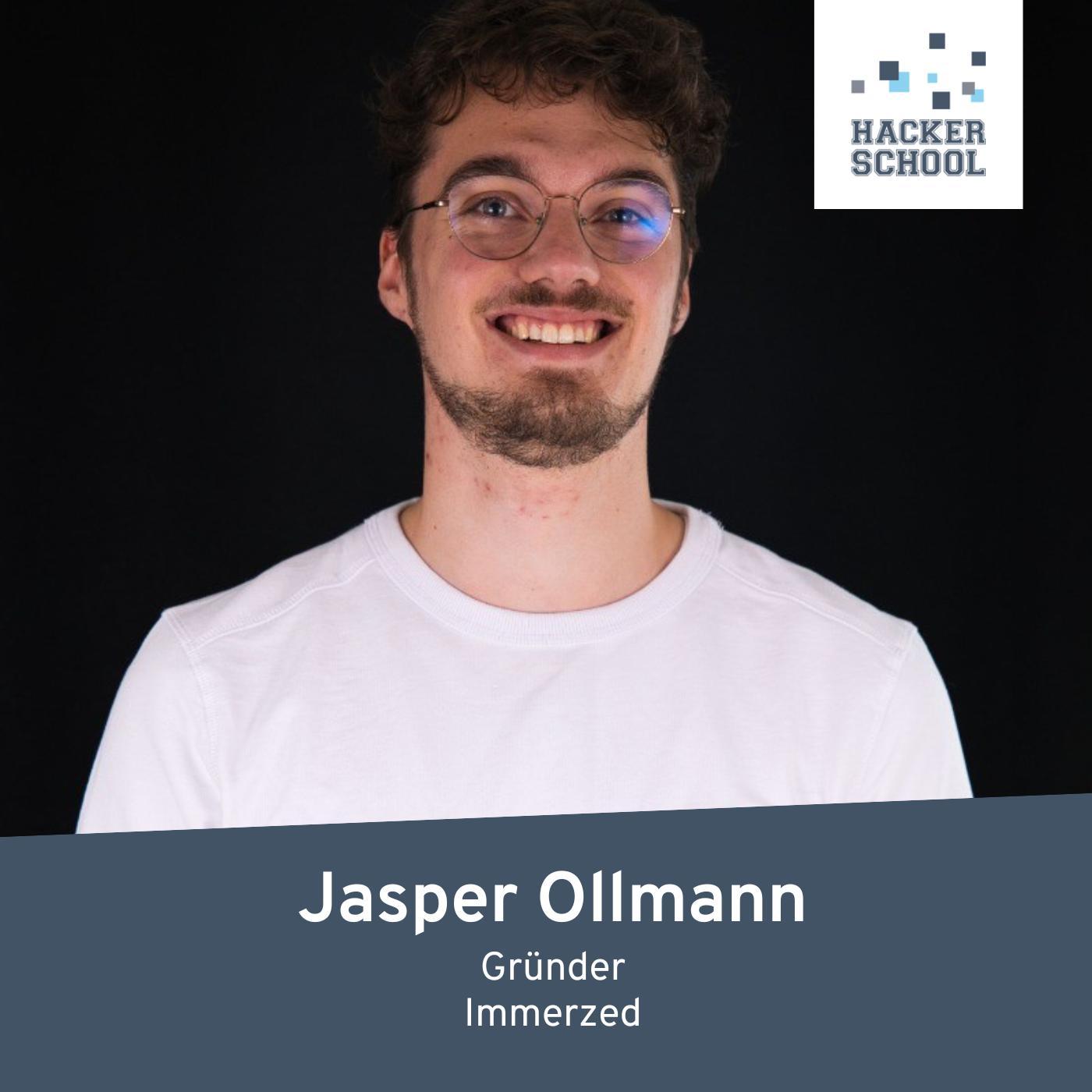 #52 Jasper Ollmann, Gründer von Immerzed: Medical Emergency Training 4.0 - Ausbildung in der Notfallmedizin