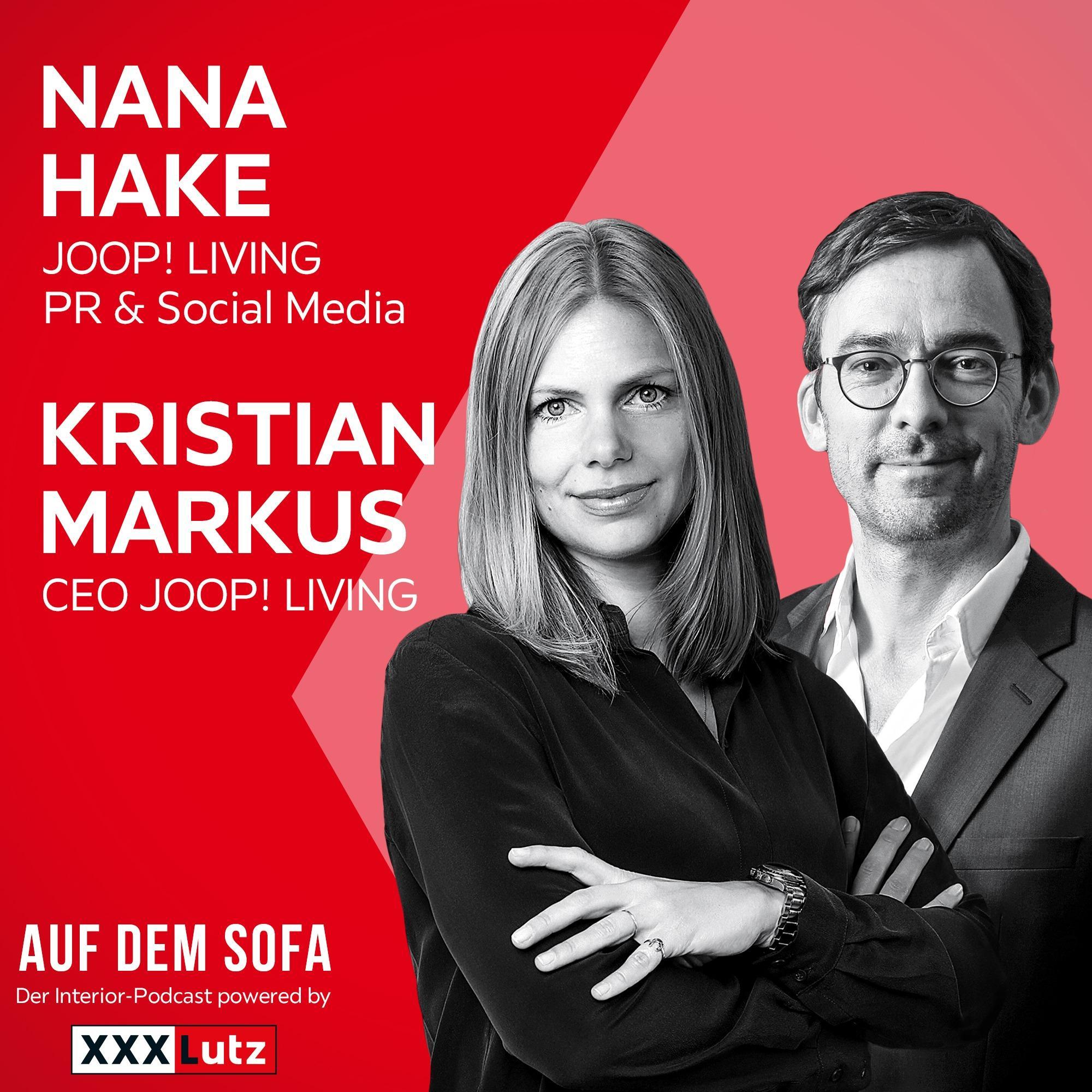 „Erfolgreich eine internationale Lifestylemarke im Home & Living etablieren“ mit Nana Hake und Kristian Markus von JOOP! Living episode artwork