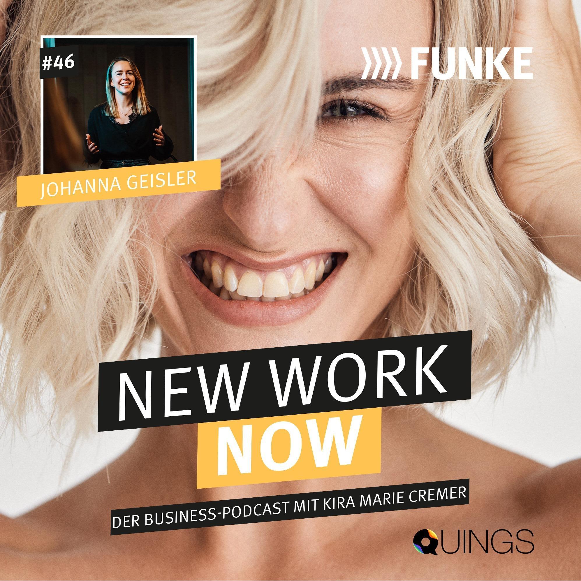 #46 Johanna Geisler | Über innovative Recruiting-Methoden, das Erwartungsmanagement im Unternehmen und Weiterbildung nahbar machen episode artwork