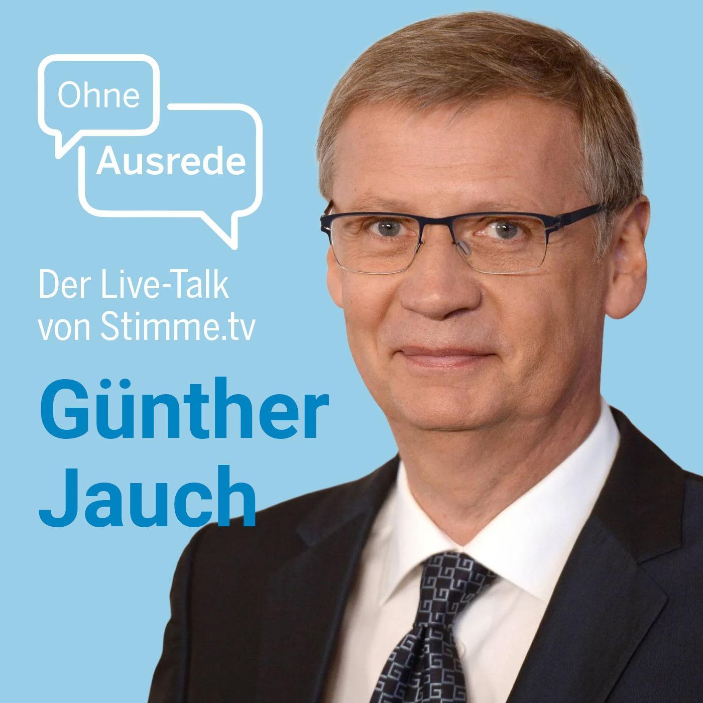 Ohne Ausrede - der Live-Talk mit TV Moderator Günther Jauch Ohne Ausrede - der Live-Talk mit TV Moderator Günther Jauch