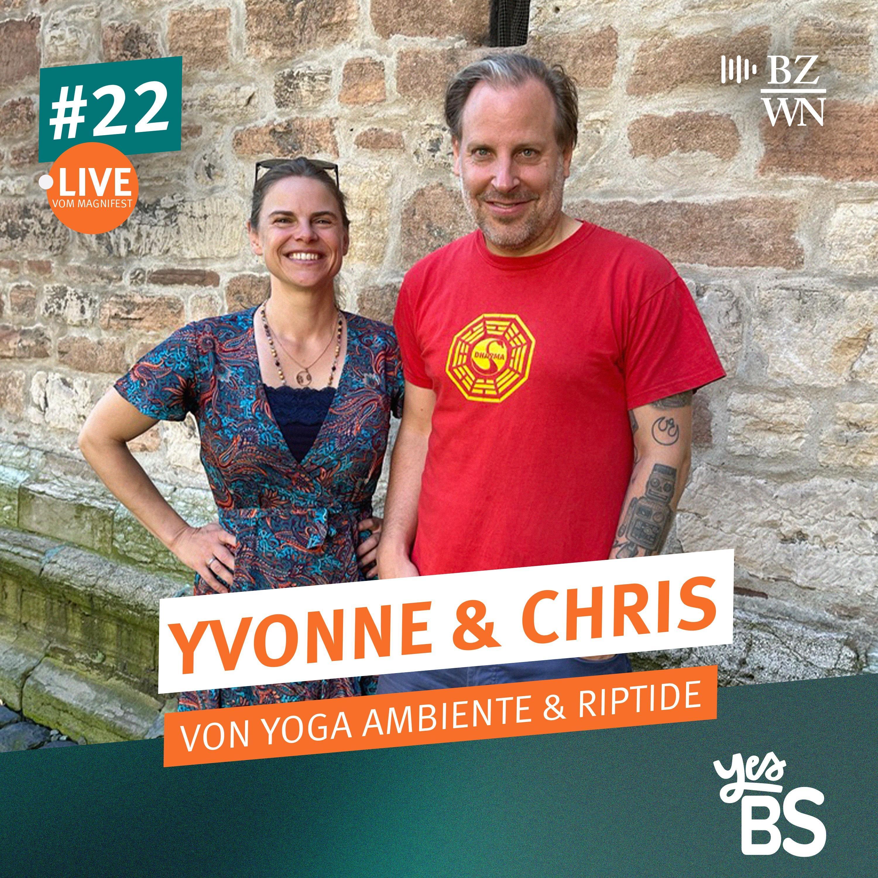 #22 Live vom Magnifest mit Riptide und Yoga-Ambiente-Gründern episode artwork