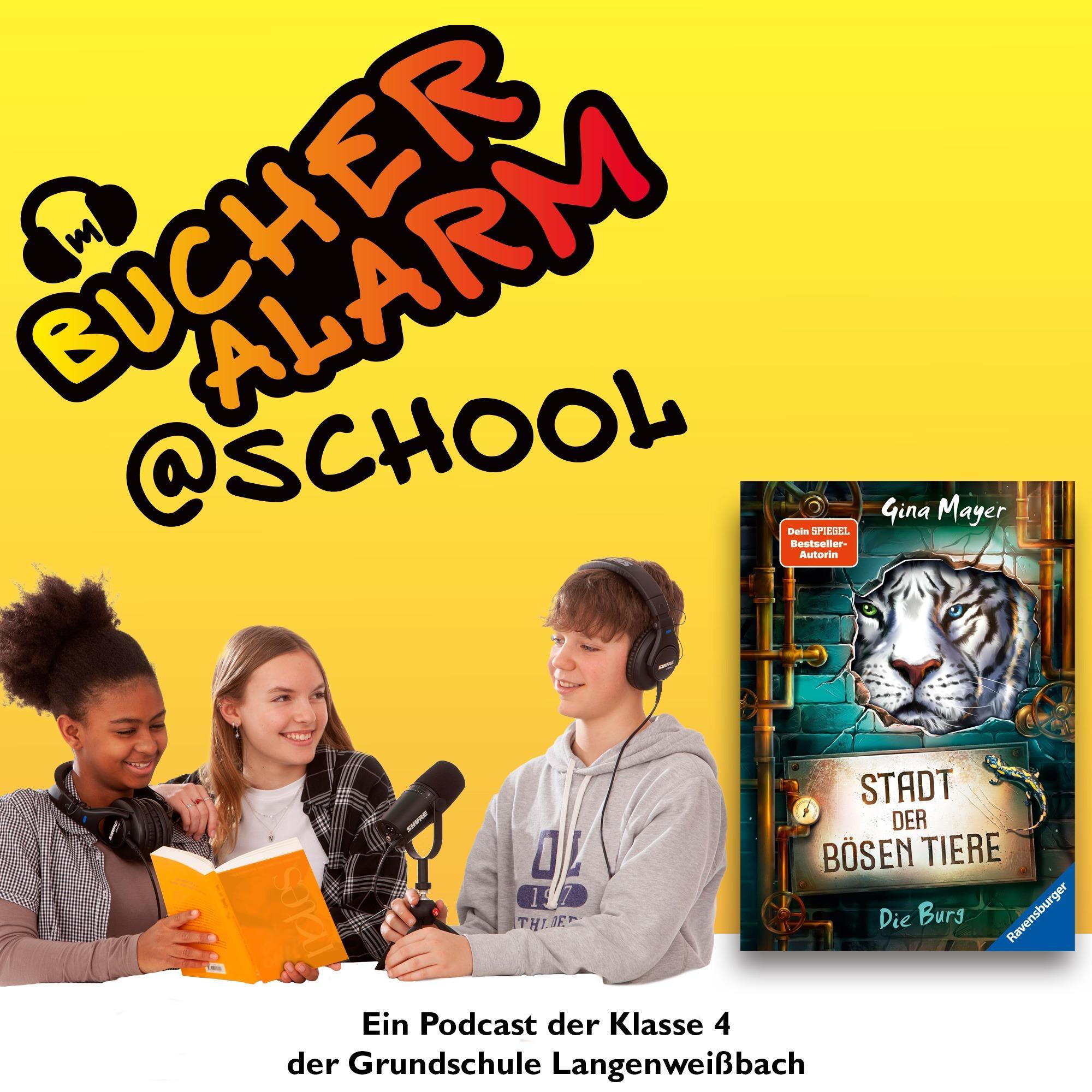 💥BÜCHERALARM@school: Der Bücher-Podcast aus der Schule