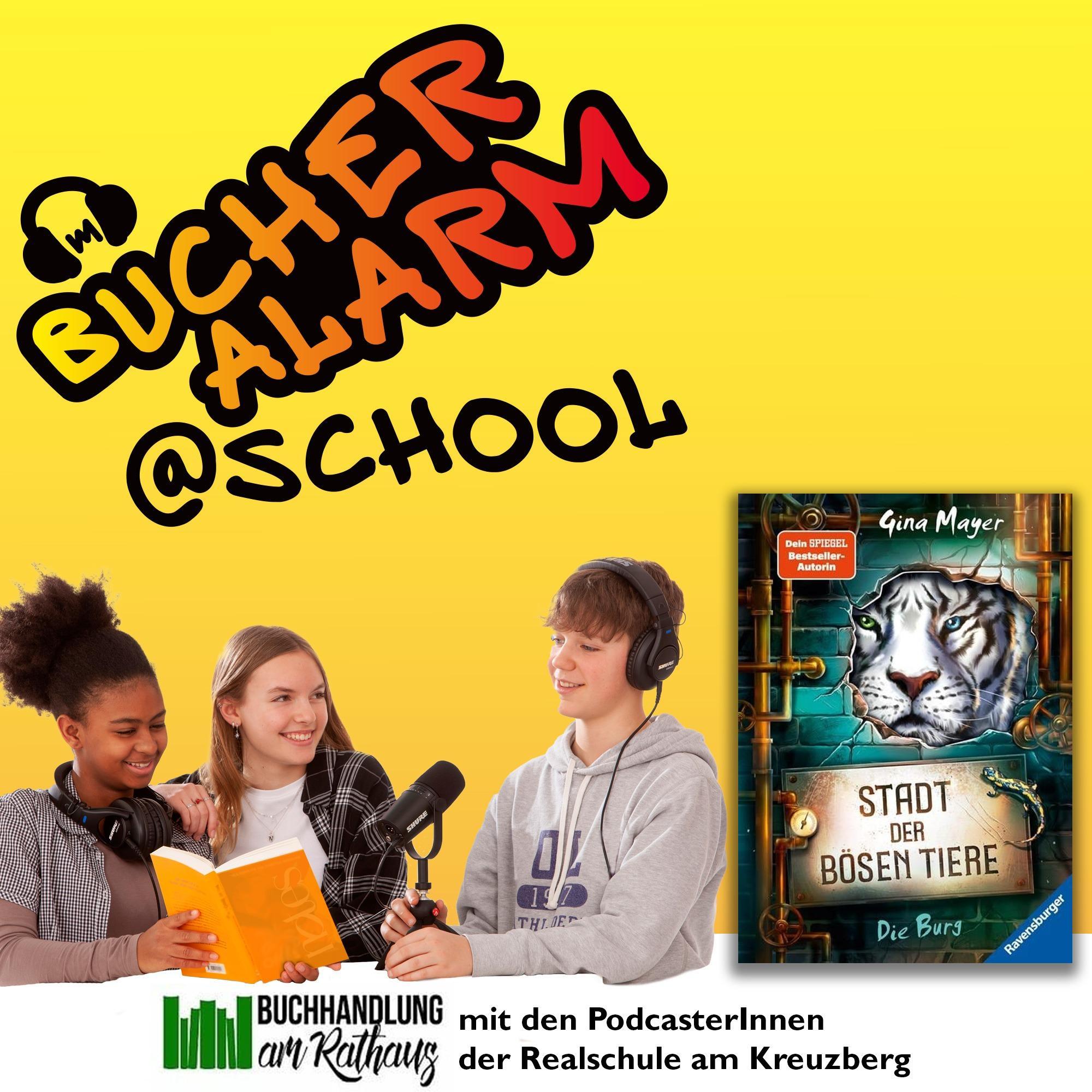 💥BÜCHERALARM@school: Der Bücher-Podcast aus der Schule