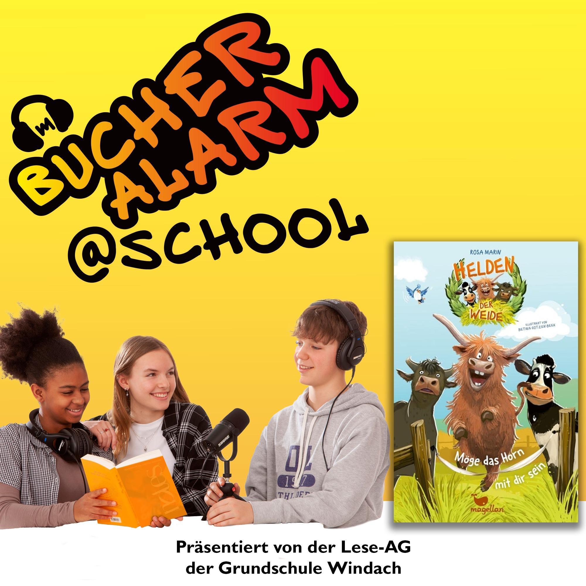 💥BÜCHERALARM@school: Der Bücher-Podcast aus der Schule