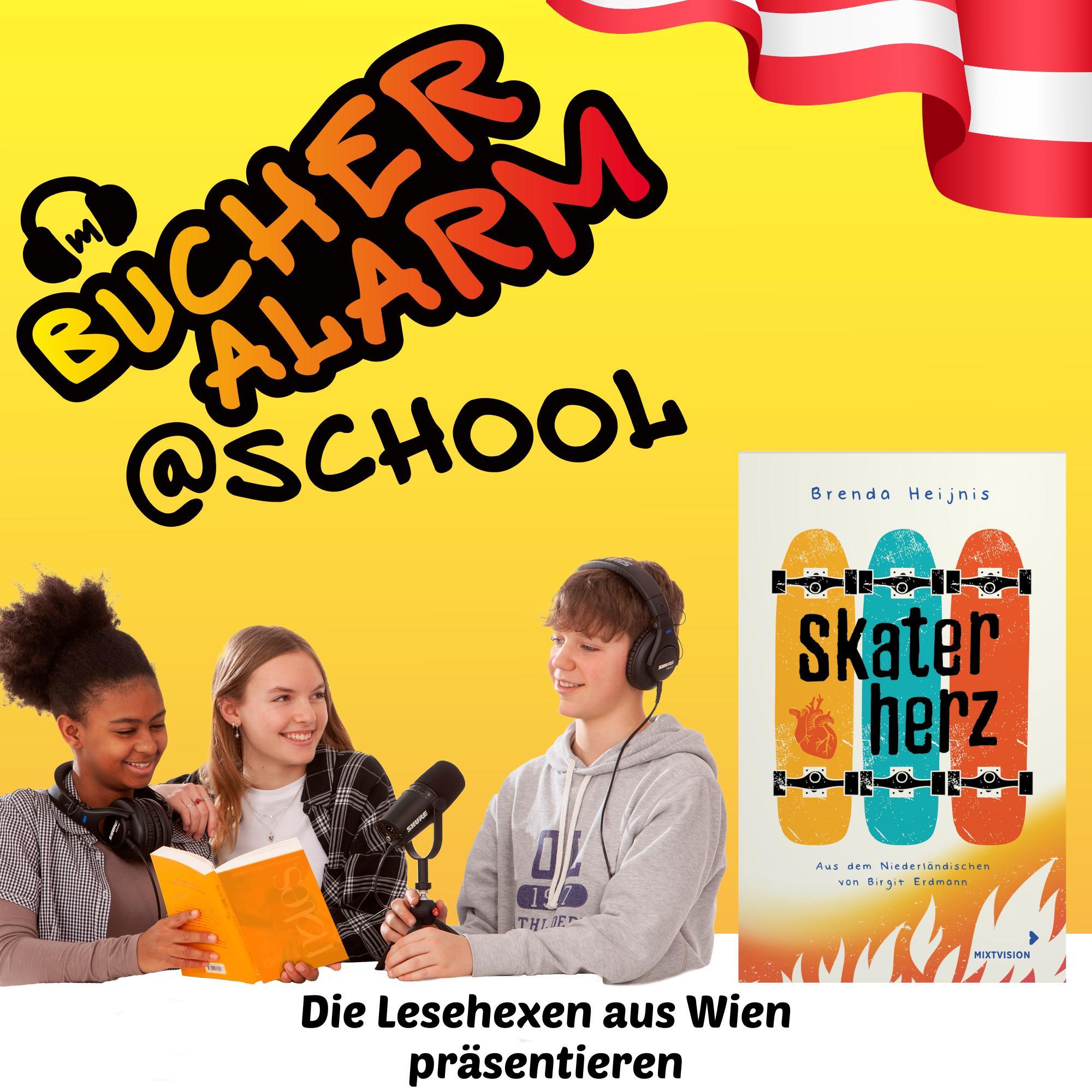 💥BÜCHERALARM@school: Der Bücher-Podcast aus der Schule