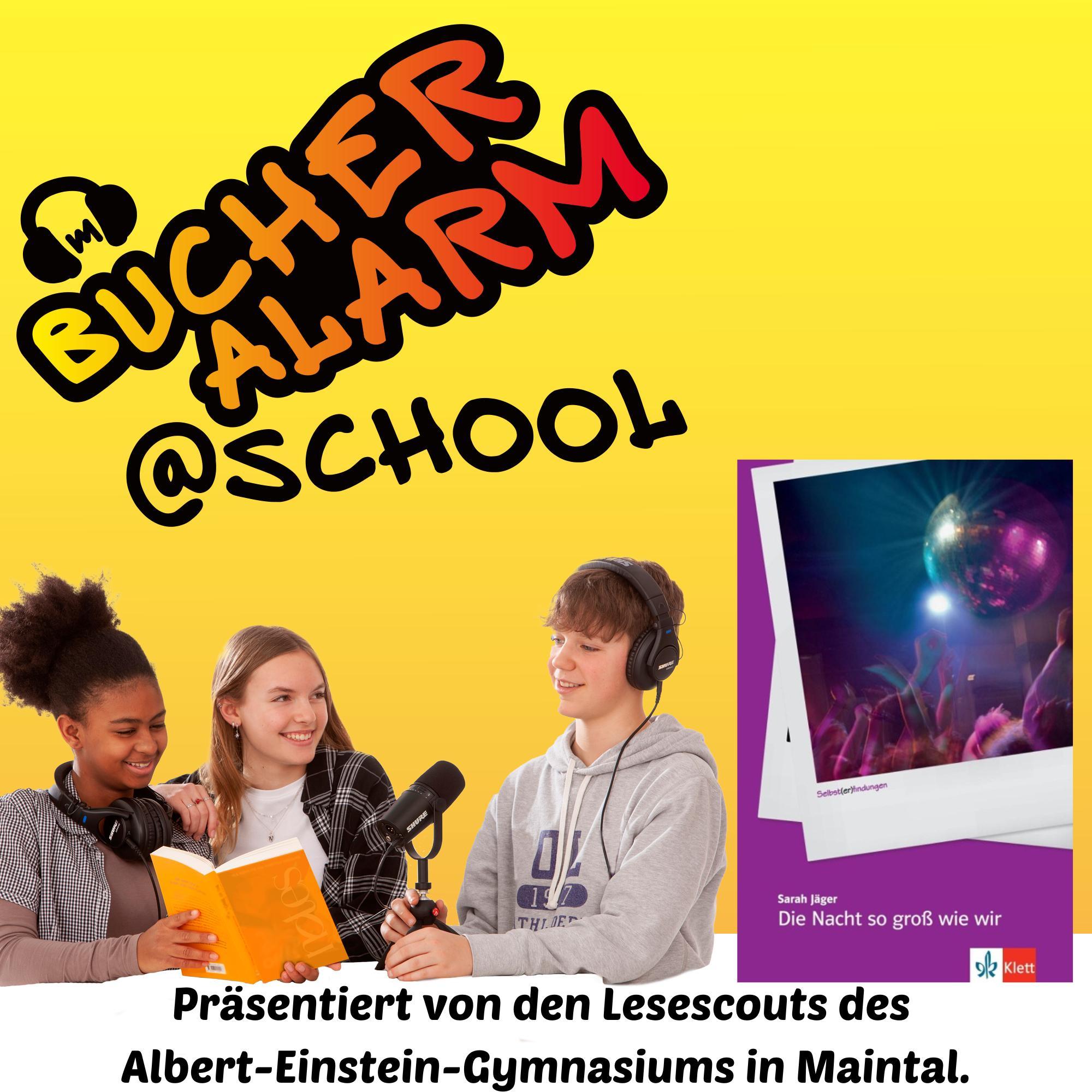 💥BÜCHERALARM@school: Der Bücher-Podcast aus der Schule