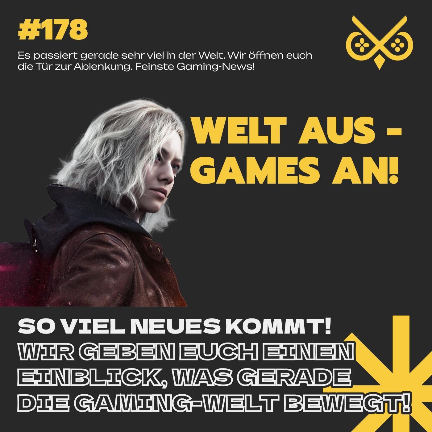 Welt aus - Games an!